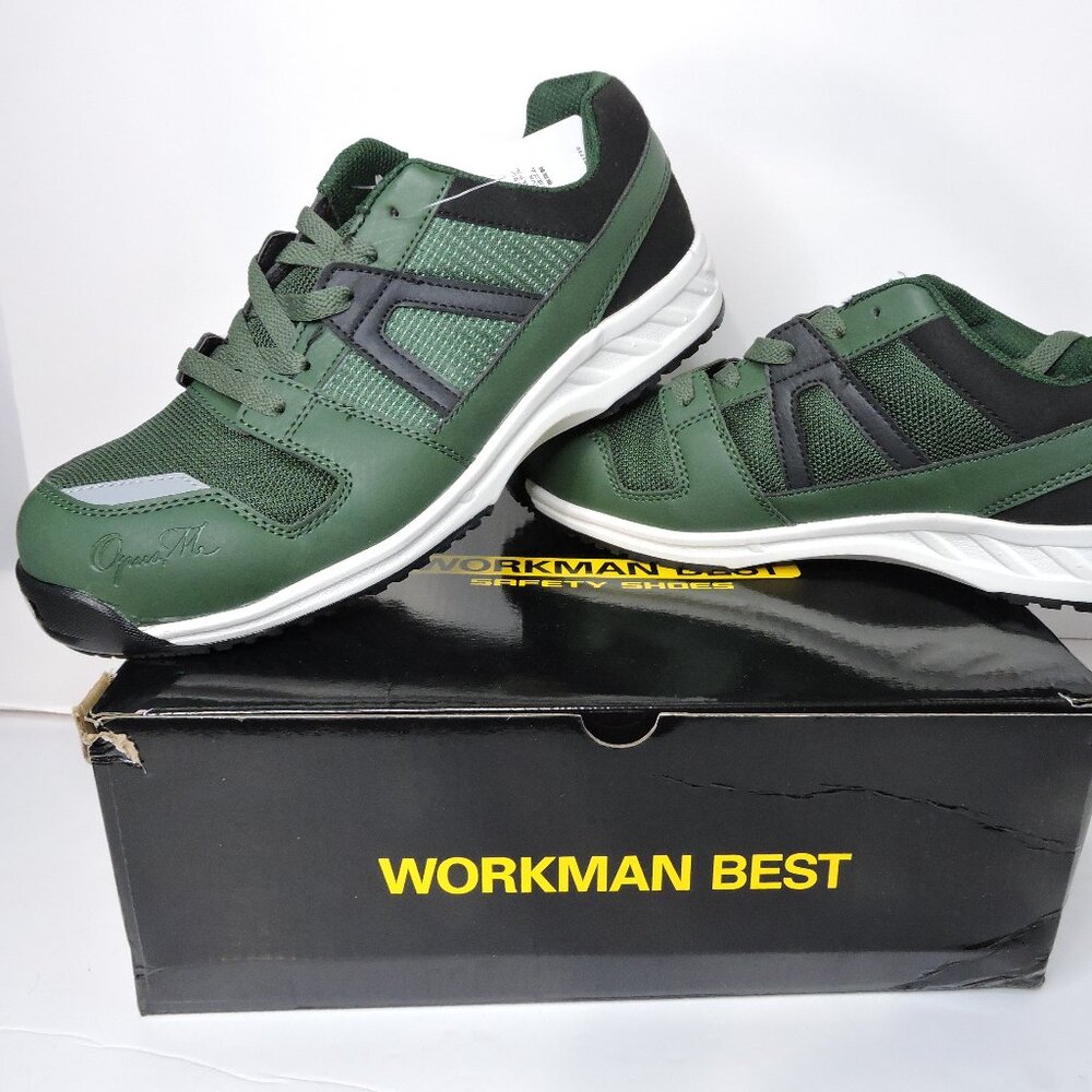 WORKMAN men's safety shoes with composite toe very light weight